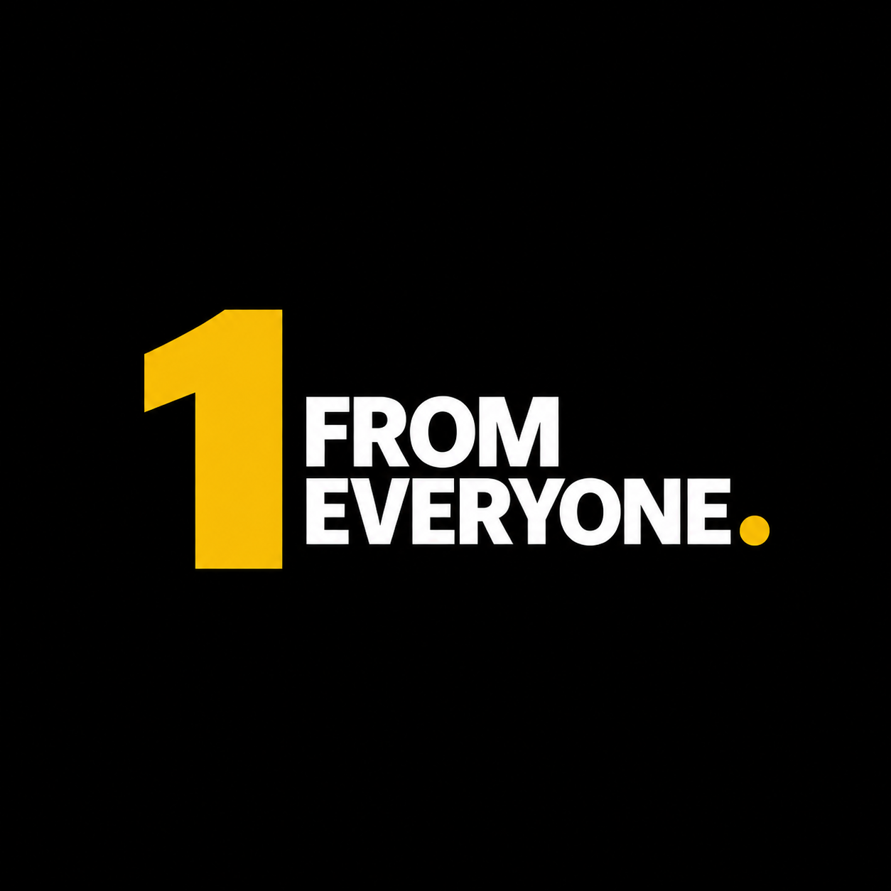 ONE FROM EVERYONE logo